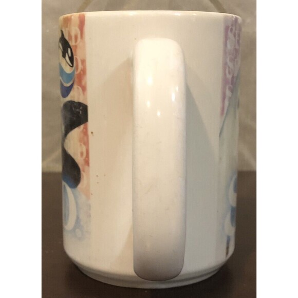 Sea World Logo Orca Dolphin Polar Bear Cup 16 Oz. Mug Shamu Aquarium Theme Park - Picture 4 of 6